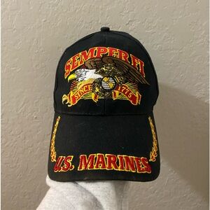 Vintage Marines Eagle Crest cap